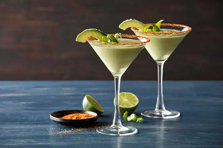 Avocado Mixology: 4 Refreshing, Global-trendsetting Soft Drinks and Cocktails Using Simplot's Harvest Fresh Avocado Pulp Custom Card