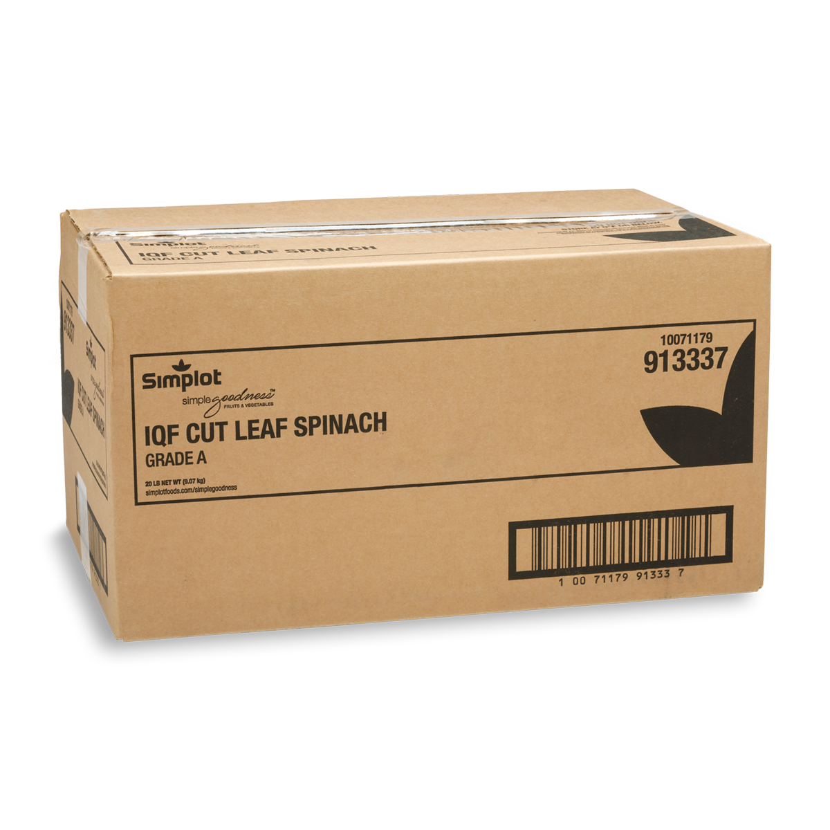 Cut Leaf Spinach, IQF