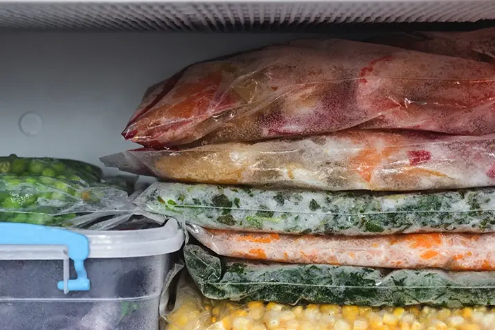 How To Properly Store Frozen Food