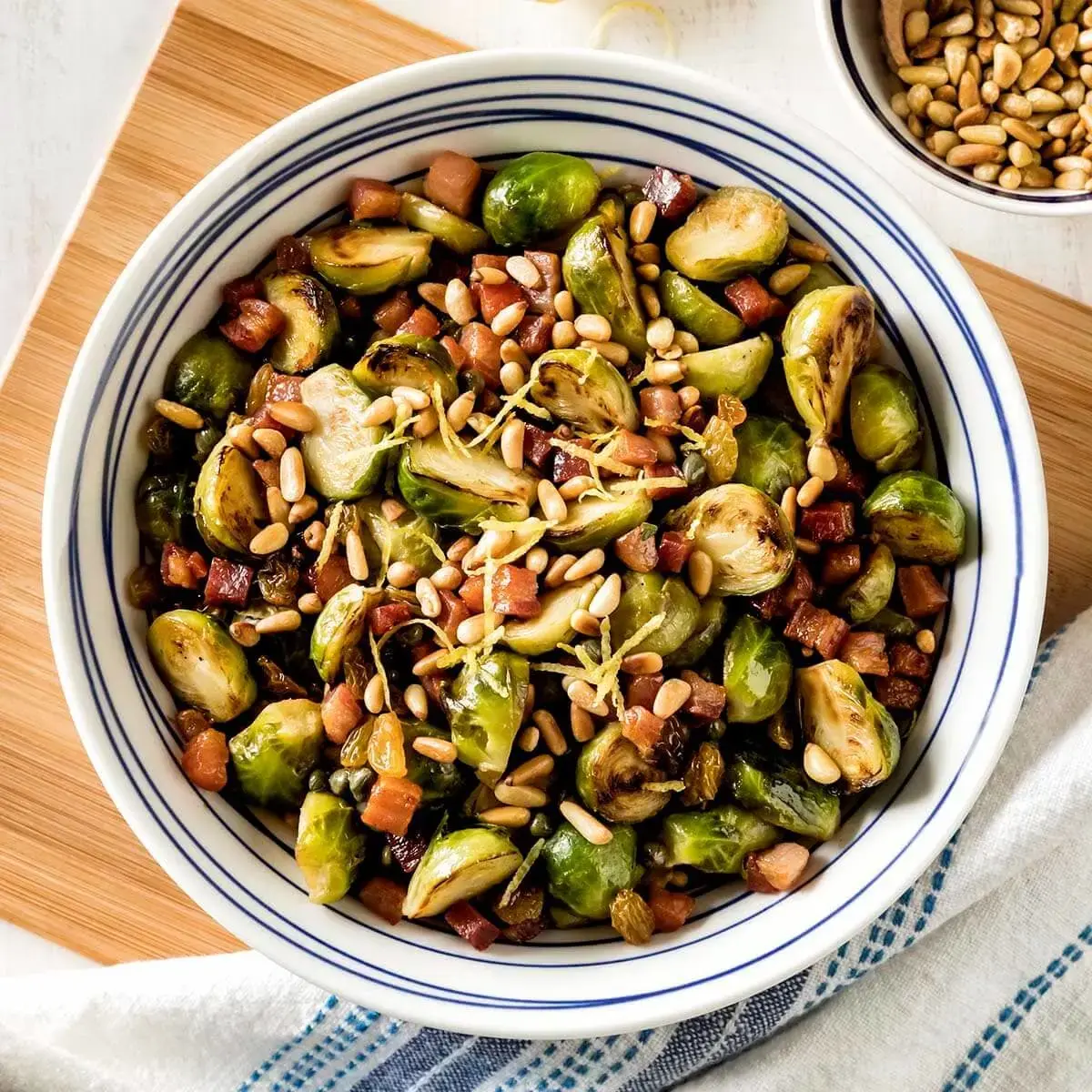 Sicilian Brussels Sprouts Recipe Card