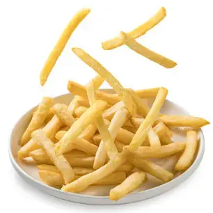french fries falling