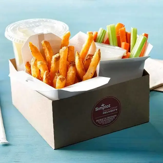 Snacking Fries Recipe Card