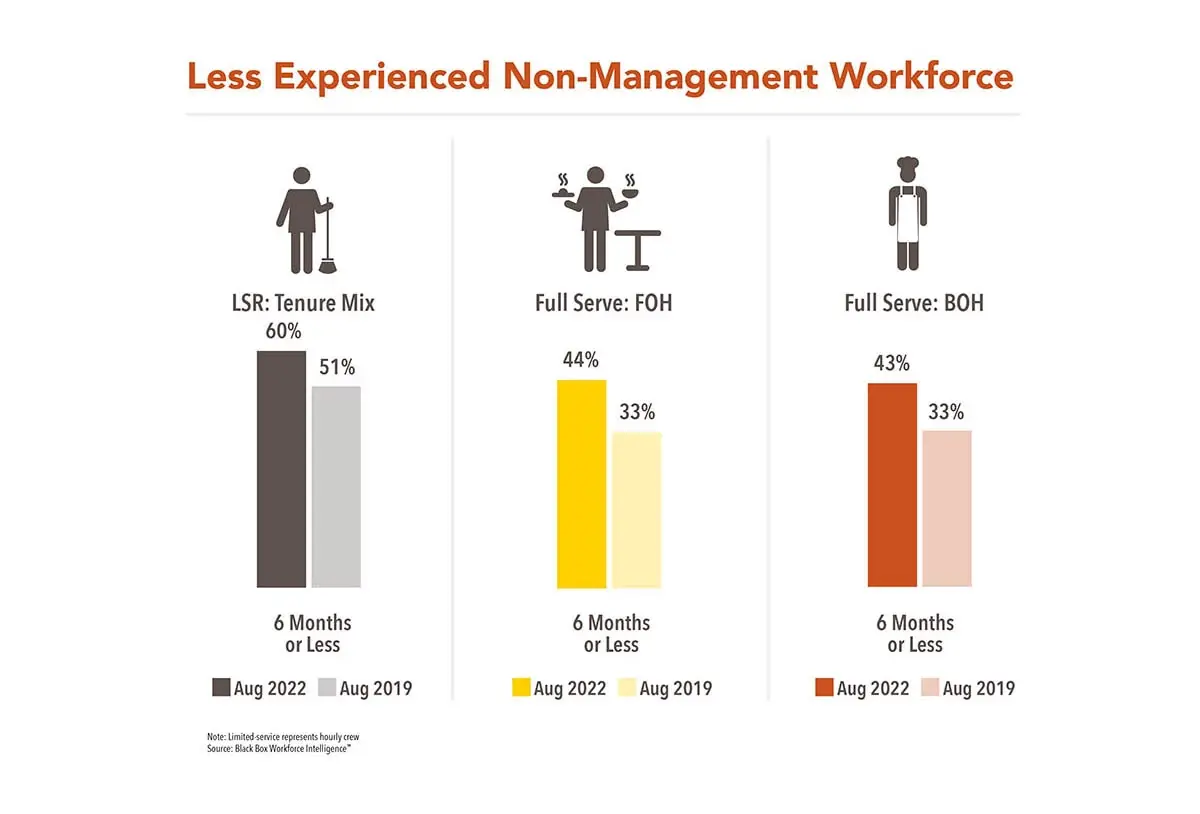 Less Experienced Non-Management Workforce Graphic