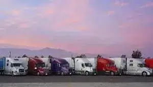shipping trucks