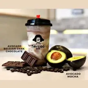 avocado dark beligian chocolate drink