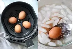 boiled eggs in air fryer