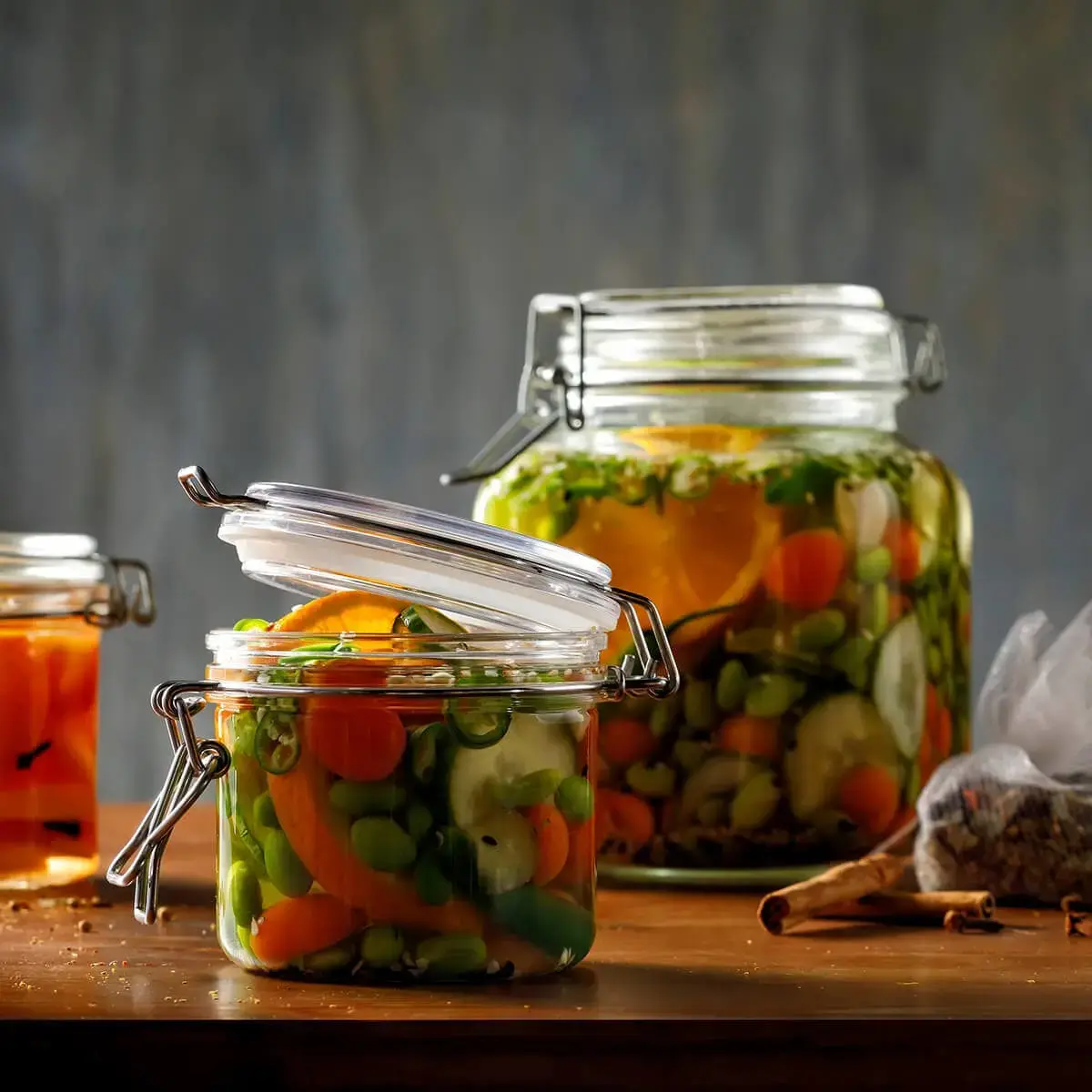 Tartine's Pickled Veggie Jar Recipe Card