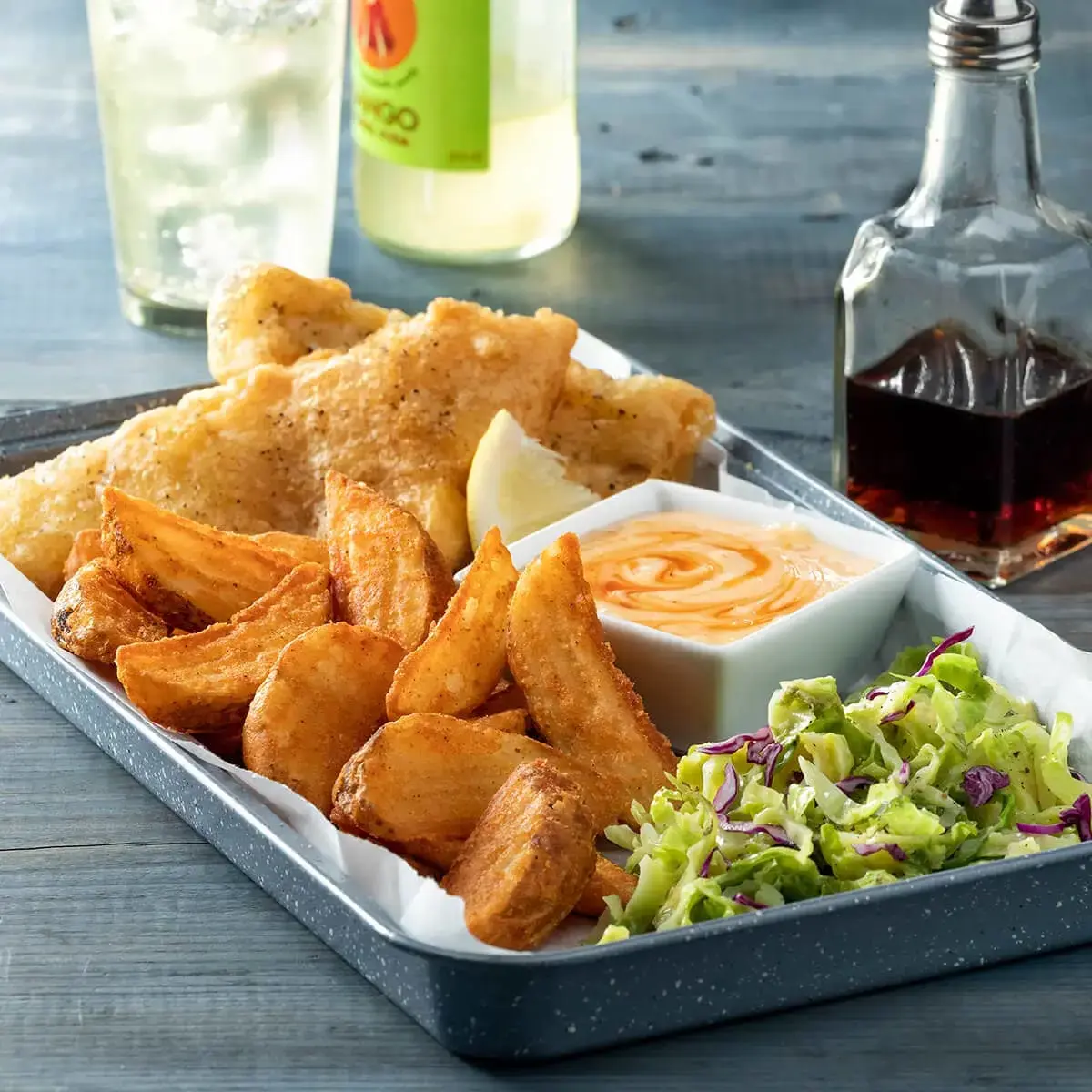 Cape Cod Fish and Chips Recipe Card