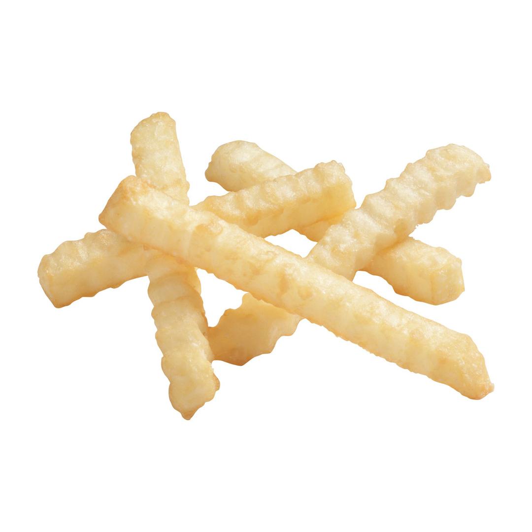 Ovenable 1/2" Battered Crinkle Cut French Fries
