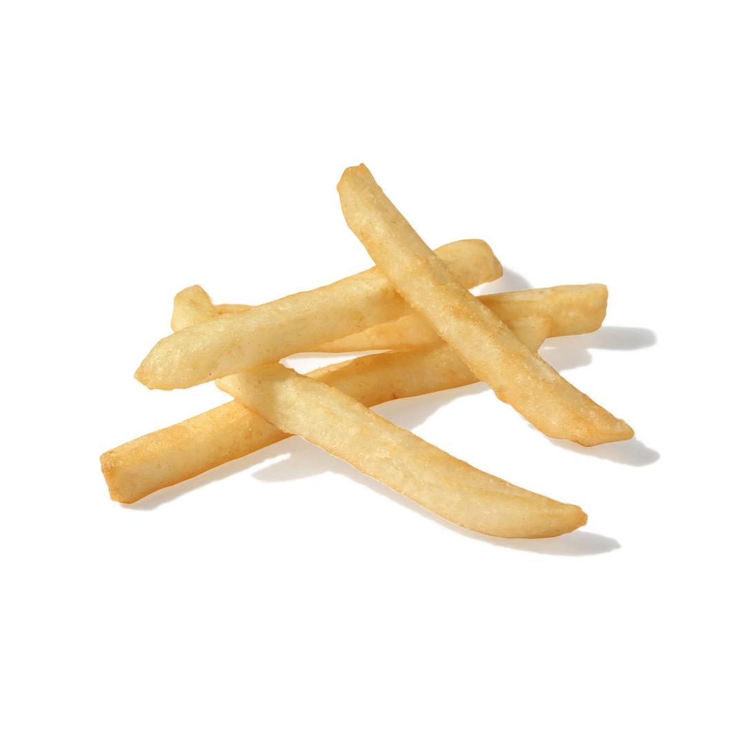Ovenable 3/8” Battered Straight Cut French Fries